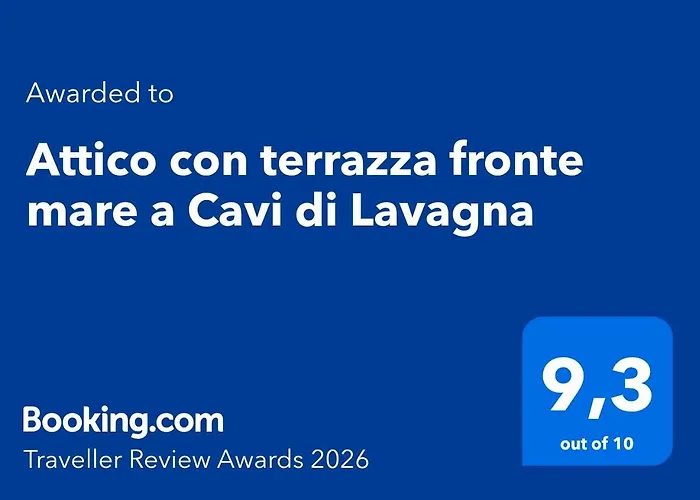 Apartman Attico Con Terrazza Fronte Mare A Cavi Di